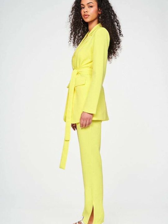 Women's Yellow Set with Trousers