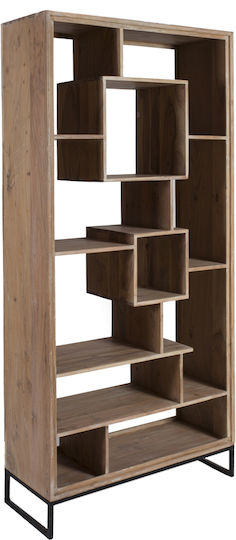 Библиотека Attari Бяла Патина 100x41x210см
