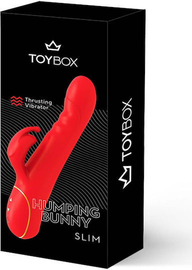 ToyBox Δονητής Rabbit Κόκκινος