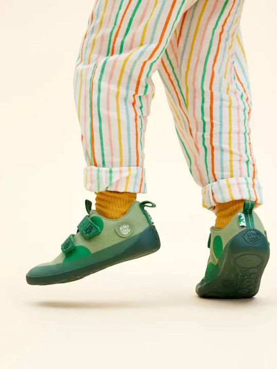 Παιδικά Sneakers με Σκρατς Πράσινα