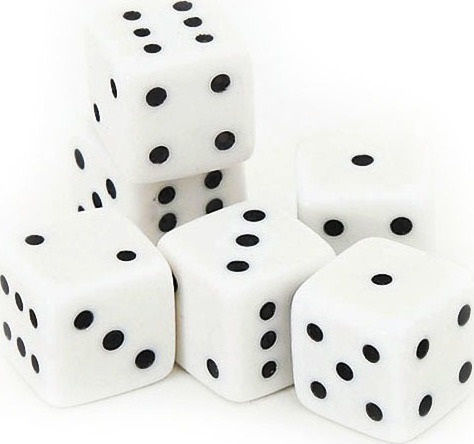 Panora Dice White 1pcs