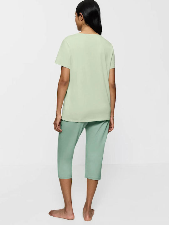 Triumph Summer Women's Pyjama Set Pistachio