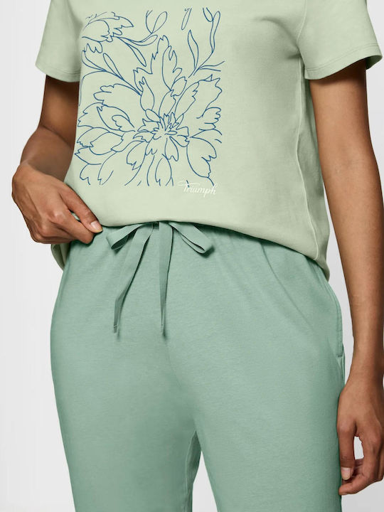 Triumph Summer Women's Pyjama Set Pistachio