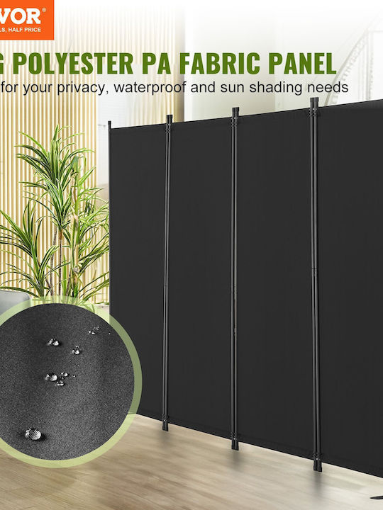 Vevor Decorativ Paravan Tesatura 228x172.5cm