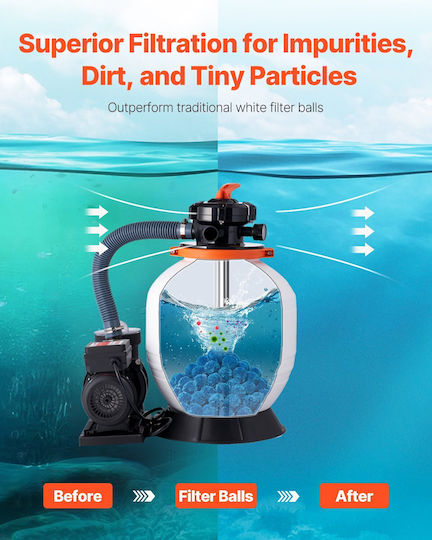 Vevor Pool Filters & Filtration Systems Sand Filter with Diameter 5cm. 0.71kg