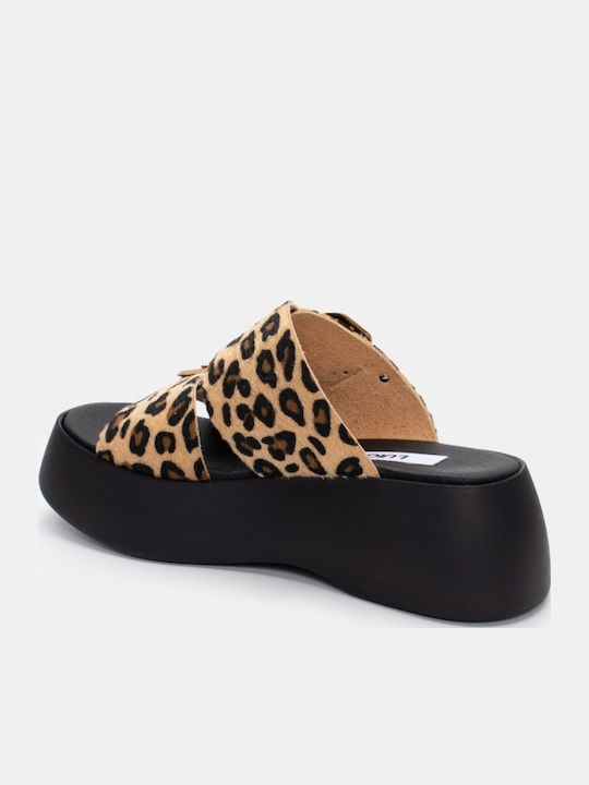 Γυναικεία Σανδάλια Flatforms Καφέ