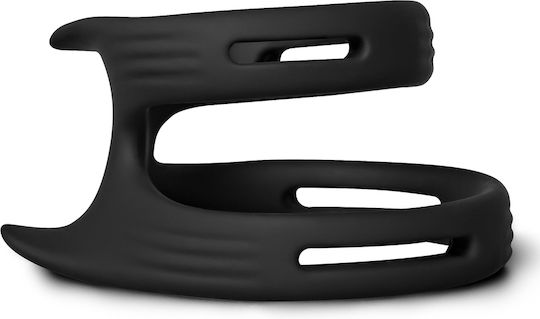 Toyboy Stay Hard Silicone Dual Penis Rings Black Product Code Sw-89141