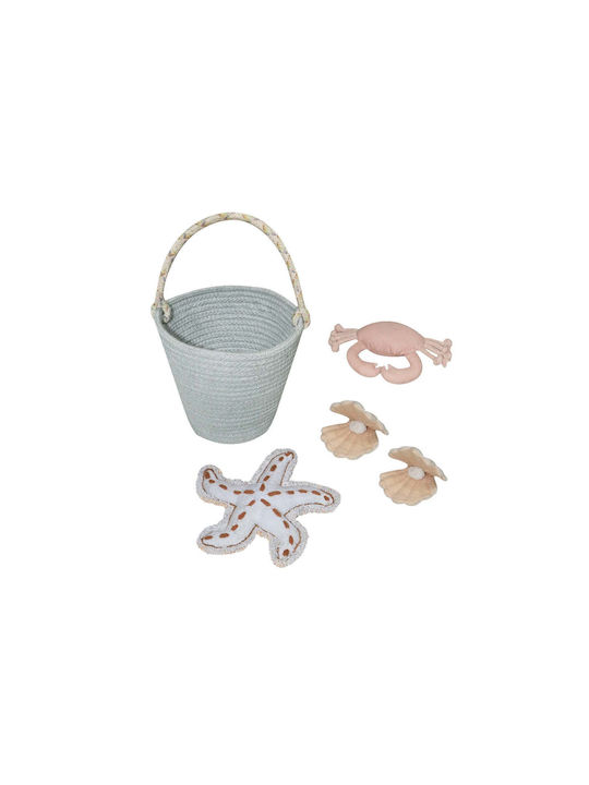 Lorena Canals Kinder Teppich Beige 120x120cm