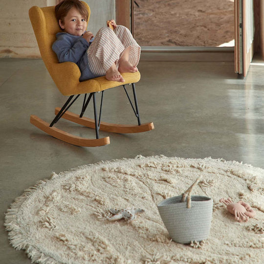 Lorena Canals Kids Synthetic Rug 120x120cm