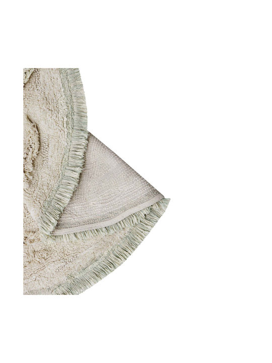 Lorena Canals Kinder Teppich Beige 120x120cm
