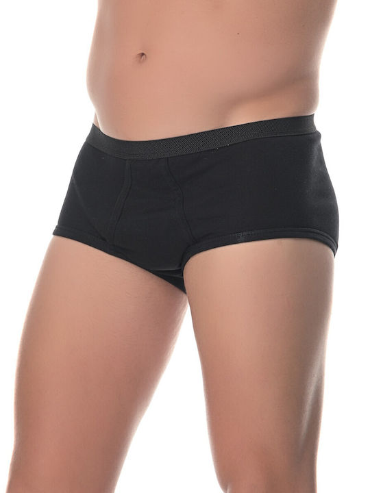 Herren Slips Black 3Packung