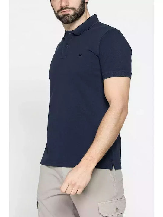 Polo Short Sleeve Blouse Blue