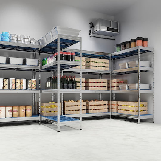 AR Shelving Ραφιέρα Dexion 75x50x180εκ. με 4 Ράφια Συνολικής Αντοχής 700kg