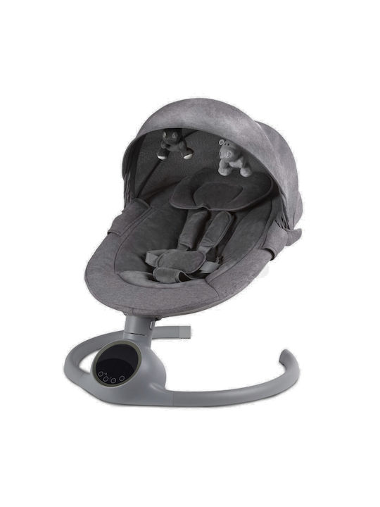 Oxford Home Manual Baby Relax with Music Gray for Child up to 9kg