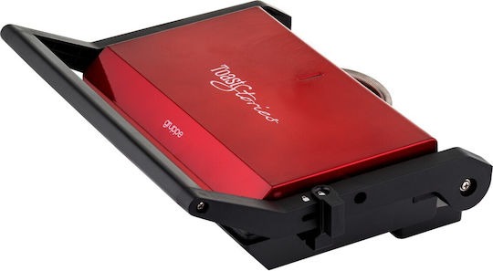 Gruppe Τοστιέρα για 2 Τοστ 800W Red