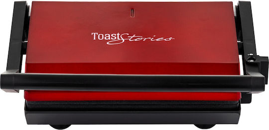 Gruppe Τοστιέρα για 2 Τοστ 800W Red