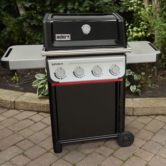 Weber Spirit E-410 Газово Барбекю Чугунена Решетка 62брx44брсм. с 4 бр 8.21кВт