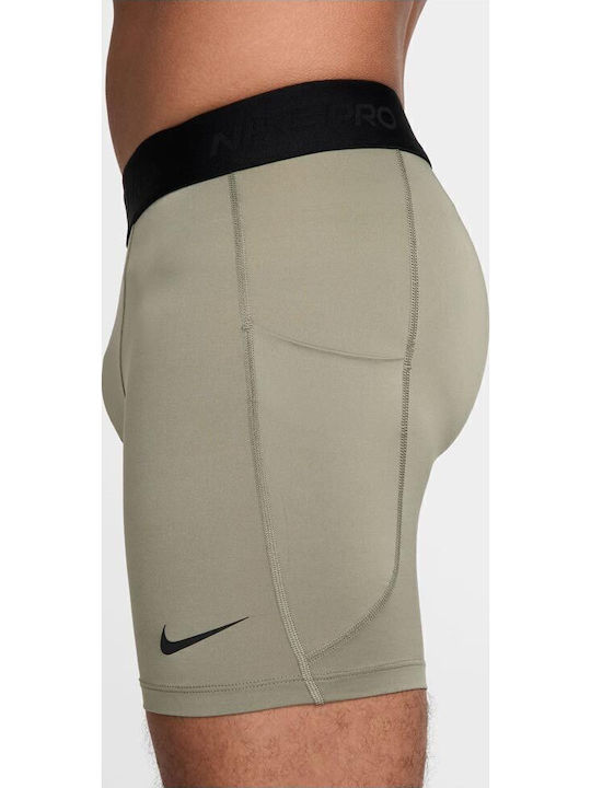 Nike Pro Dri-fit Men's Sports Short Leggings Green