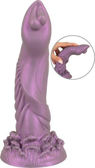 You2Toys Glass Dildo With Suction Cup Purple 21.2cm