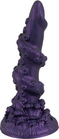 You2Toys Glass Dildo With Suction Cup Purple 20.2cm
