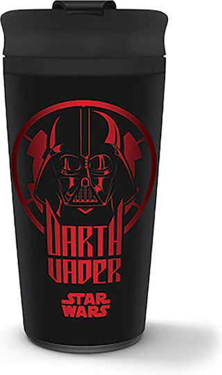 Pyramid International Darth Vader Metal Travel Ποτήρι Θερμός Ανοξείδωτο 450ml Πολύχρωμο με Επιστόμιο