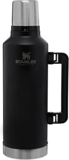 Stanley Classic Legendary Μπουκάλι Θερμός Ανοξείδωτο BPA Free 2.3lt Μαύρο με Λαβή