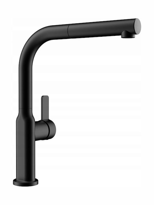 Teka Oval 938 Küchenarmatur Zähler Schwarz
