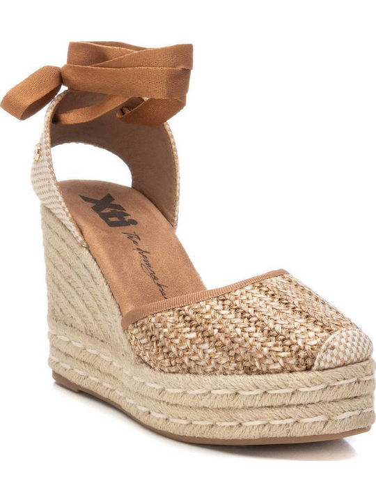 Platforme Dama Tip Espadrile Taupe