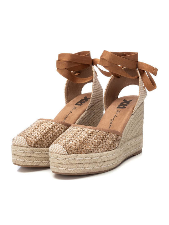 Platforme Dama Tip Espadrile Taupe