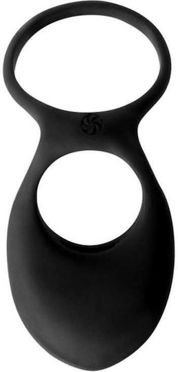 Inel Vibrator Dublu Cockring Daydream Negru