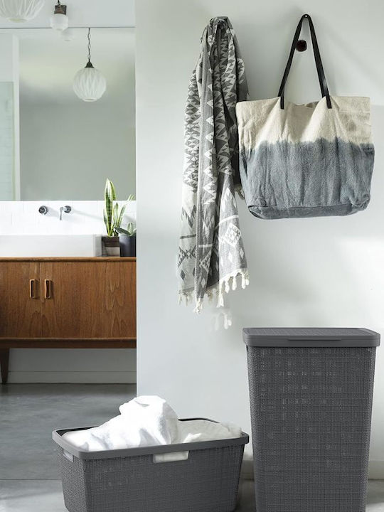 Curver Jute Кошница за съхранение Пластмаса Сив 59x39x26см 1бр