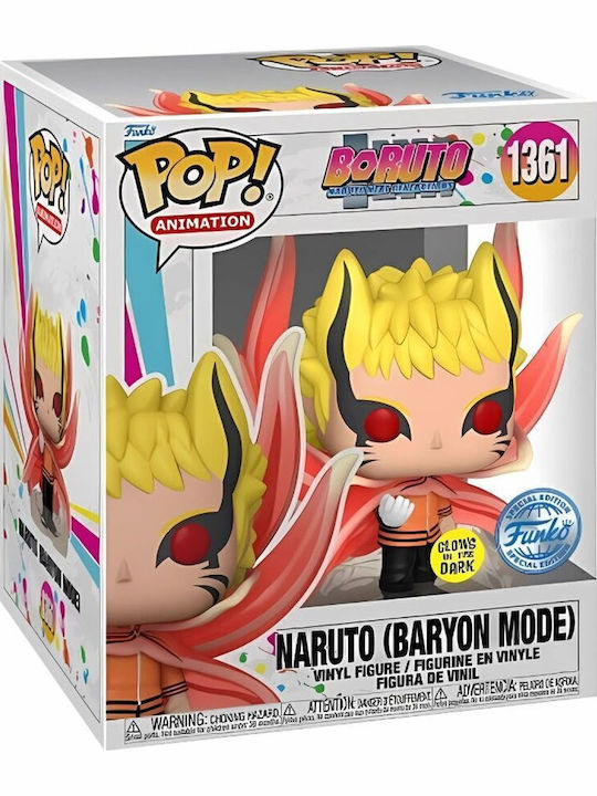 Funko Pop! Animation: Naruto Baryon Mode Supersized 6" (15cm) Exclusive Funko Pop! Animation: Naruto Baryon Mode Supersized 6" (15cm) Exclusive