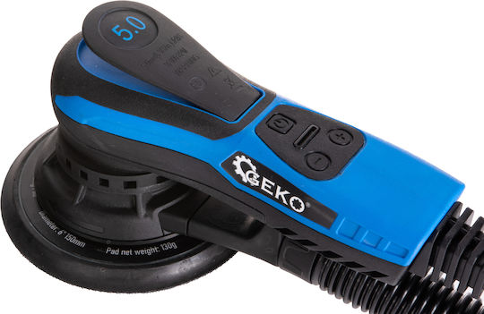 Geko G80811 Έκκεντρο Τριβείο 150mm Ρεύματος 350W με Ρύθμιση Ταχύτητας και με Σύστημα Αναρρόφησης