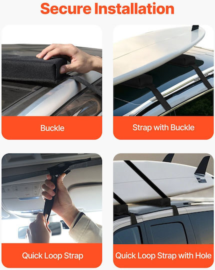 Vevor Kayak Transport Bases for Car Roof Rack