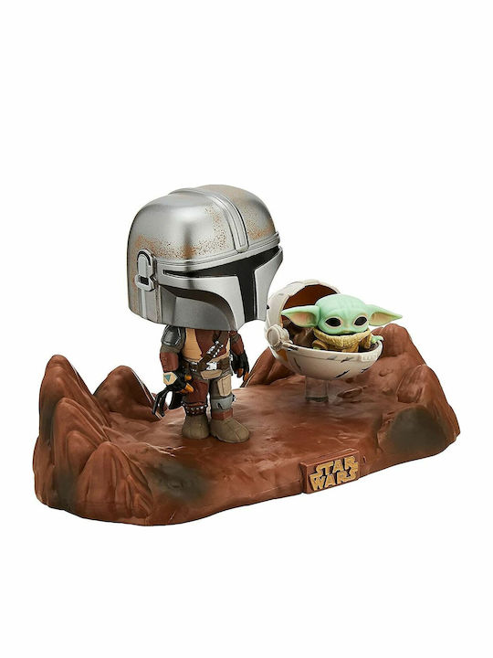 Funko Pop! Filme: Star Wars: The Mandalorian - Mandalorian & Child 390 Bobble-Head