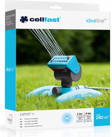 Cellfast Water Sprinkler Oscillating Rotierende Düse 1Stück 52-067