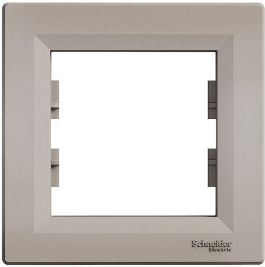 Schneider Electric Asfora Front Single Network Socket RJ45 Cat5 Beige EPH4300169