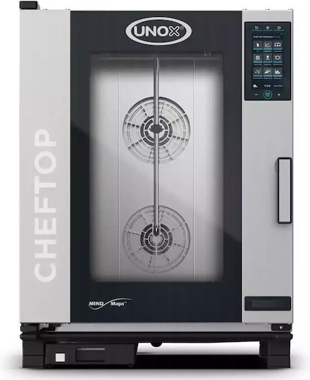 Unox ChefTop XEVC Elektrischer Ofen mit Dampf 18.5kW 1011-EPRM