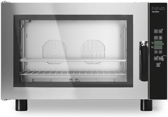 Modular Beu464p 4x 60x40cm 6 3kw/400v 82,5x75,2x56,1cm Ηλεκτρικός Ηλεκτρονικός Κυκλοθερμικός Φούρνος Υγρασία Σειρά Function