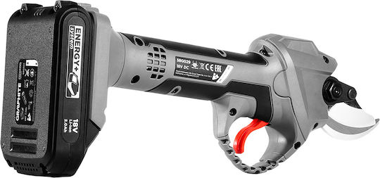 Graphite Pruning Shears Battery 18V Solo with Maximum Cutting Diameter 30mm