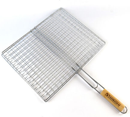 Home & Camp Double Inox Grill Rack