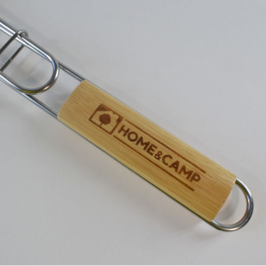 Home & Camp Double Inox Grill Rack