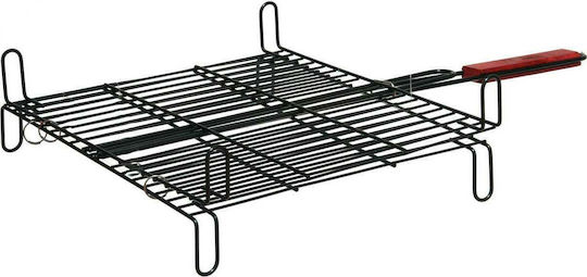 Viosarp Doppelt Grillrost Chrom mit Beinen 40cmx35cmcm