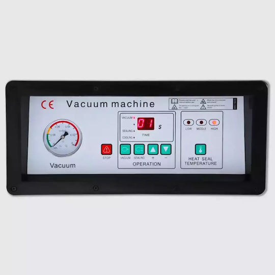 Dynamic Συσκευή Vacuum Εξωτερική με Μέγιστο Μήκος Σφραγίσματος 300mm Αυτόματη DZ-300T