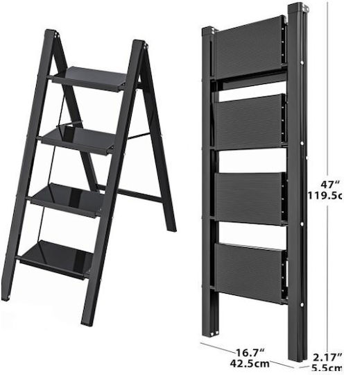 Leiter Aluminium mit 5 Stufen
