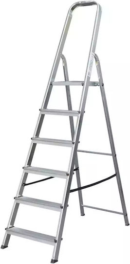Prostep Σκάλα Αλουμινίου με 5+1 Σκαλοπάτια