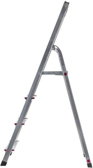 Krause Leiter Aluminium mit 3+1 Stufen