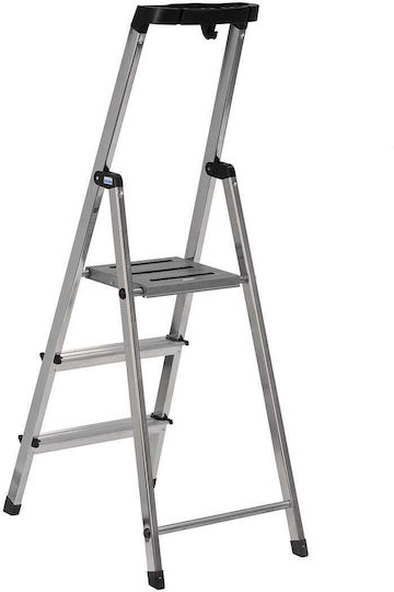 Krause Scară Aluminiu cu 2+1 Trepte 140buc
