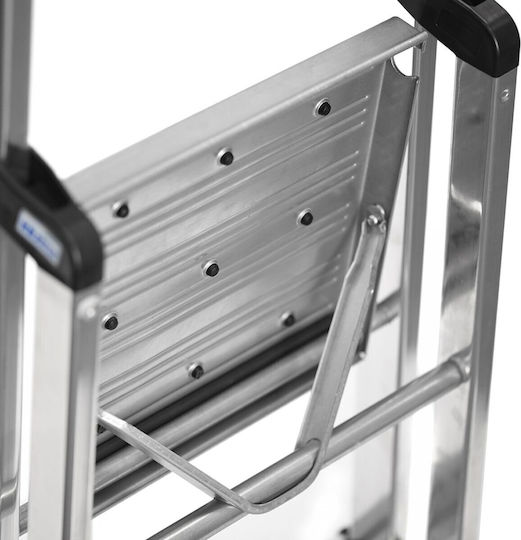Krause Scară Aluminiu cu 2+1 Trepte 140buc