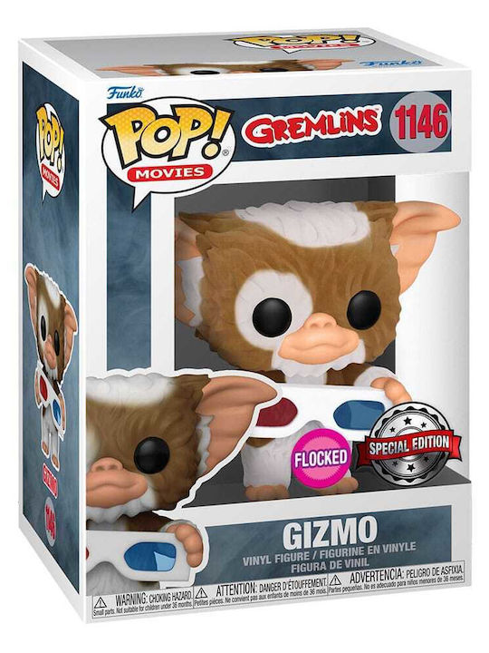 Funko Pop! Movies: Gizmo with 3D Glasses Flocked Special Edition Funko Pop! Movies: Gizmo with 3D Glasses Flocked Special Edition